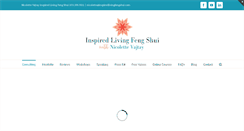 Desktop Screenshot of inspiredlivingfengshui.com